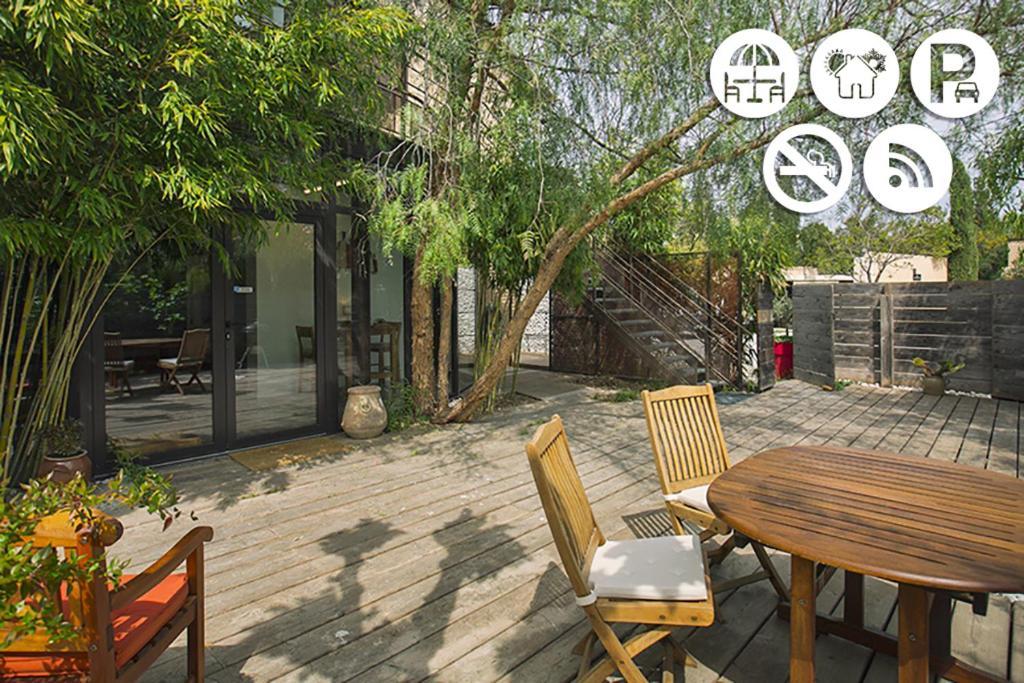 Les Aromatiques - Terrasse & Parking Prive A Villeneuve Les Avignon - Proche Golf Academy Eksteriør billede