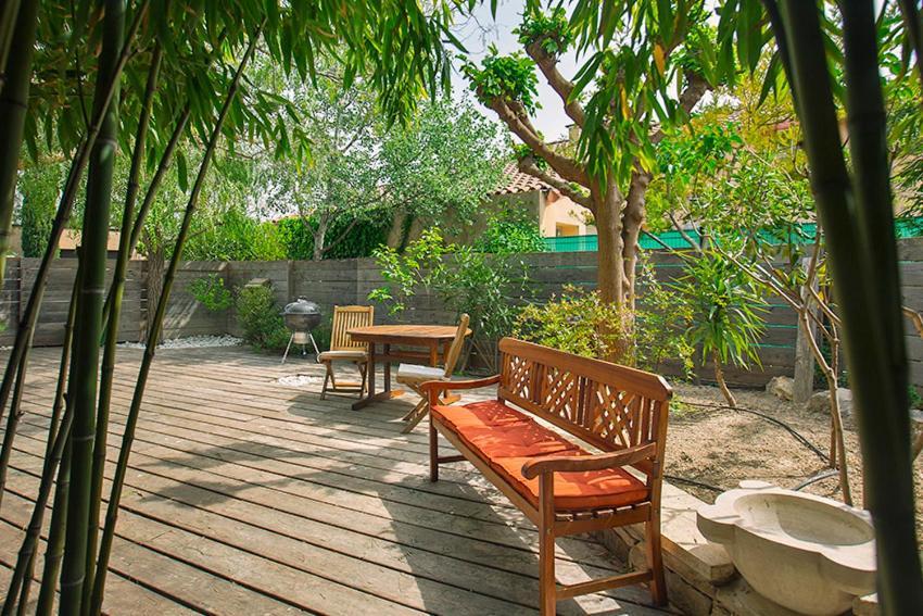 Les Aromatiques - Terrasse & Parking Prive A Villeneuve Les Avignon - Proche Golf Academy Eksteriør billede